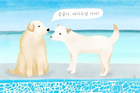 바다수영 캐릭터 카드